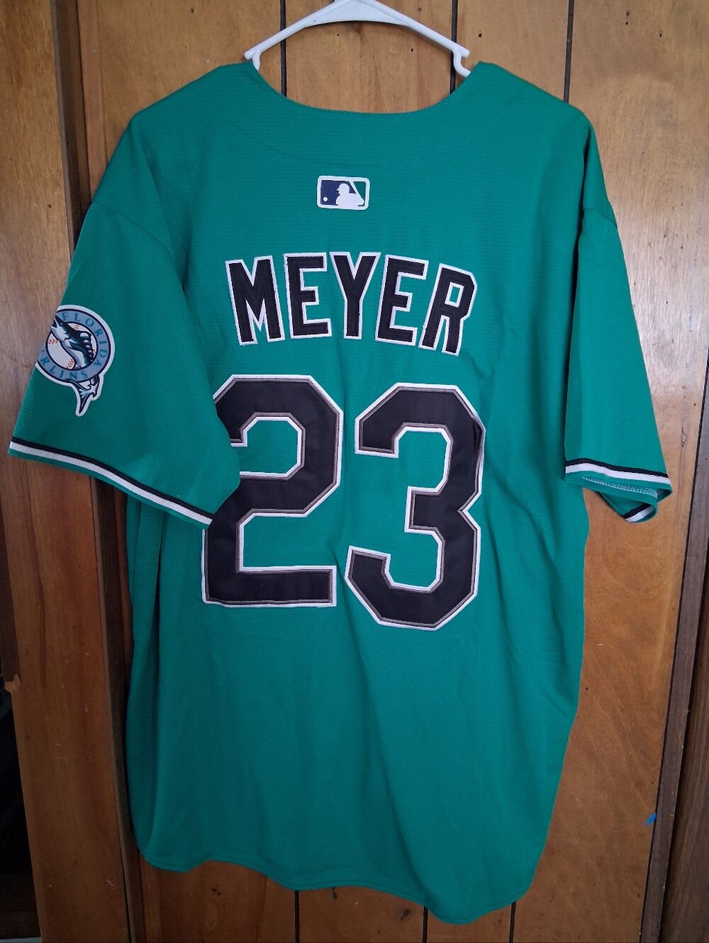 Mystery Sports Card With Max Meyer Miami Marlins Xl Jersey